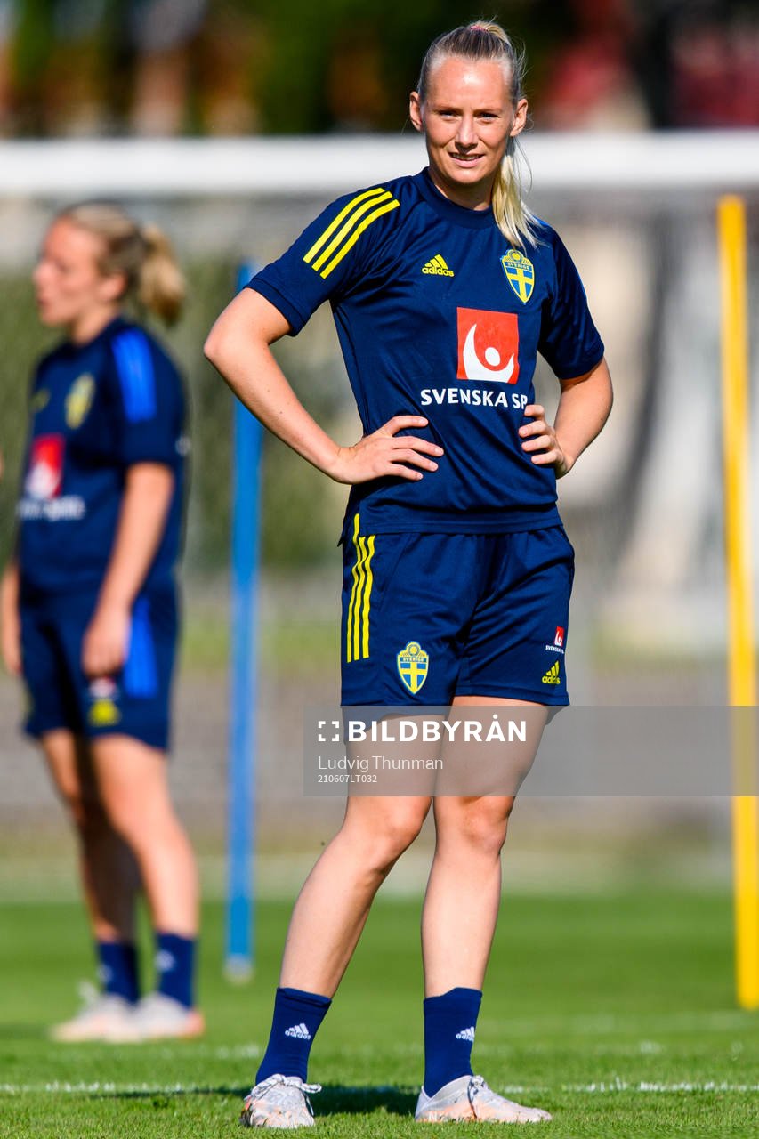 Stina Blackstenius of the Swedish women's national football