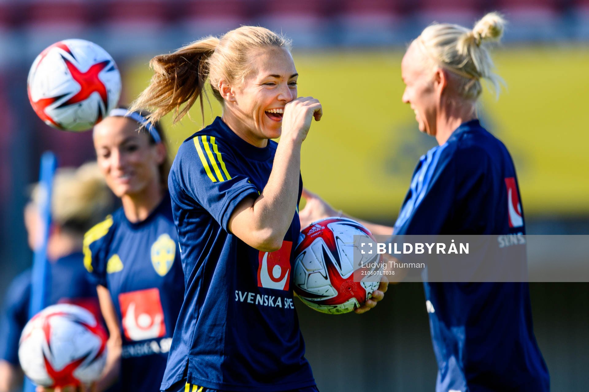 Magdalena Eriksson of the Swedish women's national football