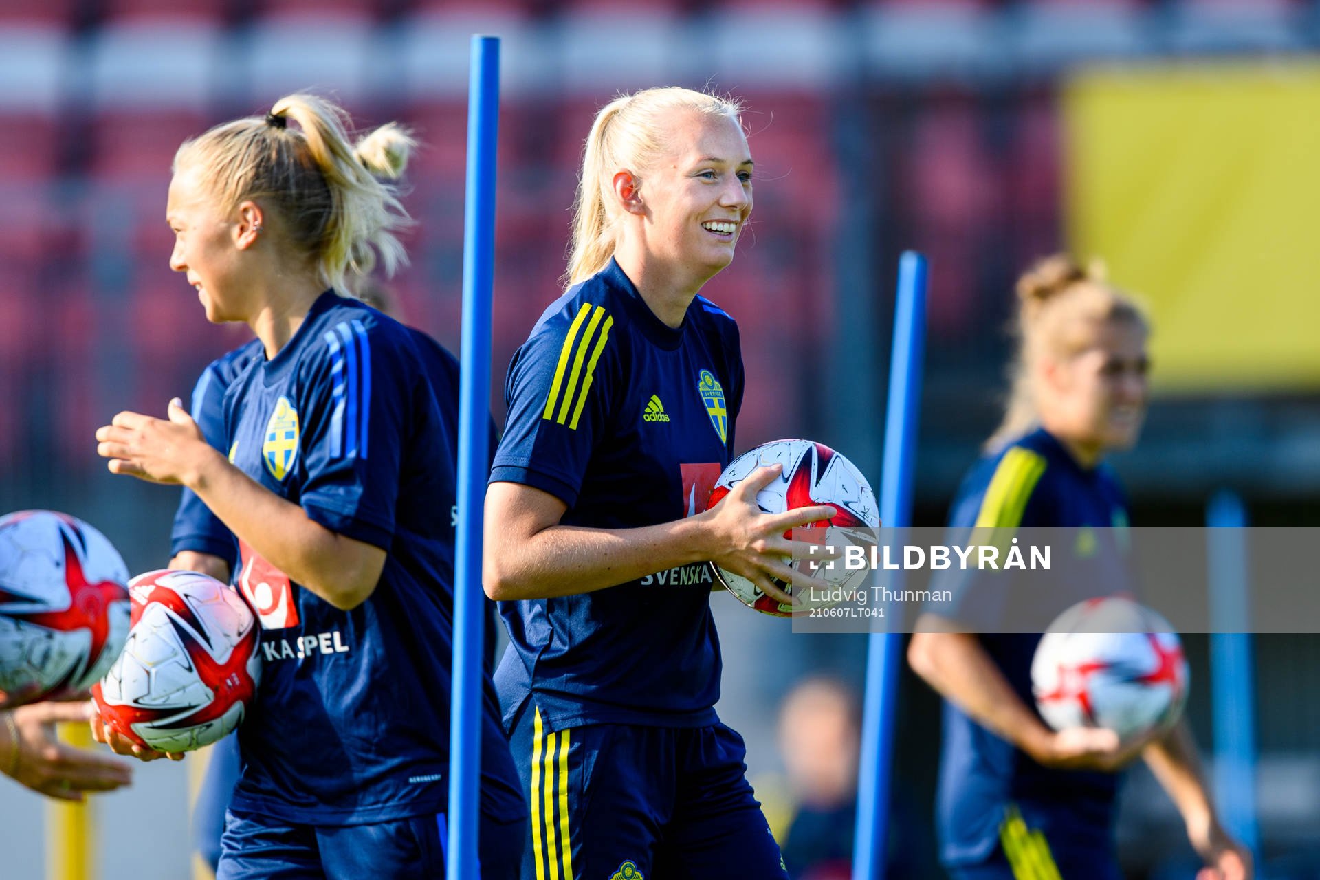 Stina Blackstenius of the Swedish women's national football