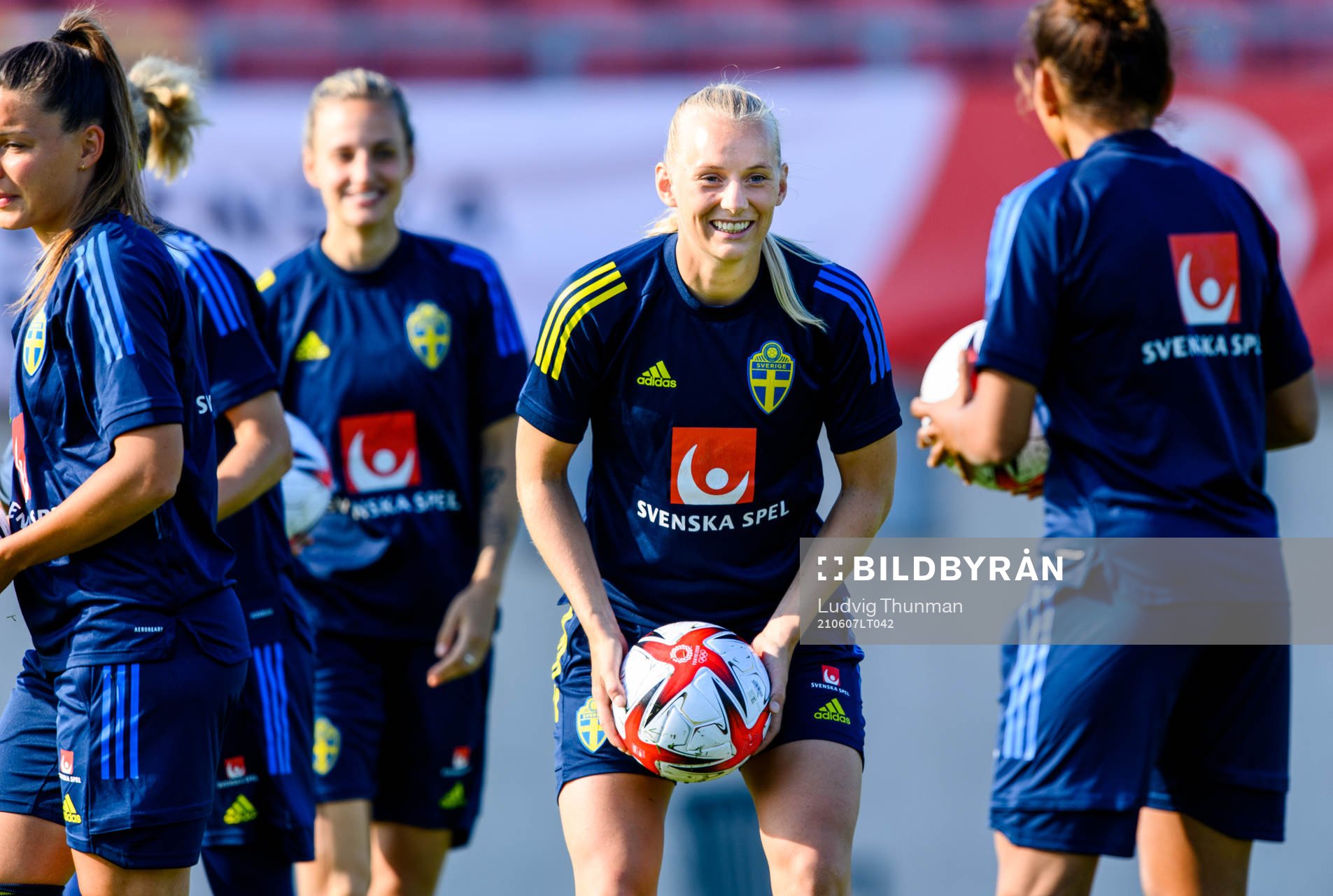 Stina Blackstenius of the Swedish women's national football