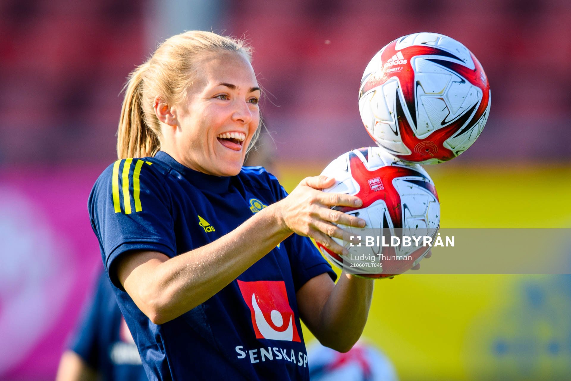 Magdalena Eriksson of the Swedish women's national football