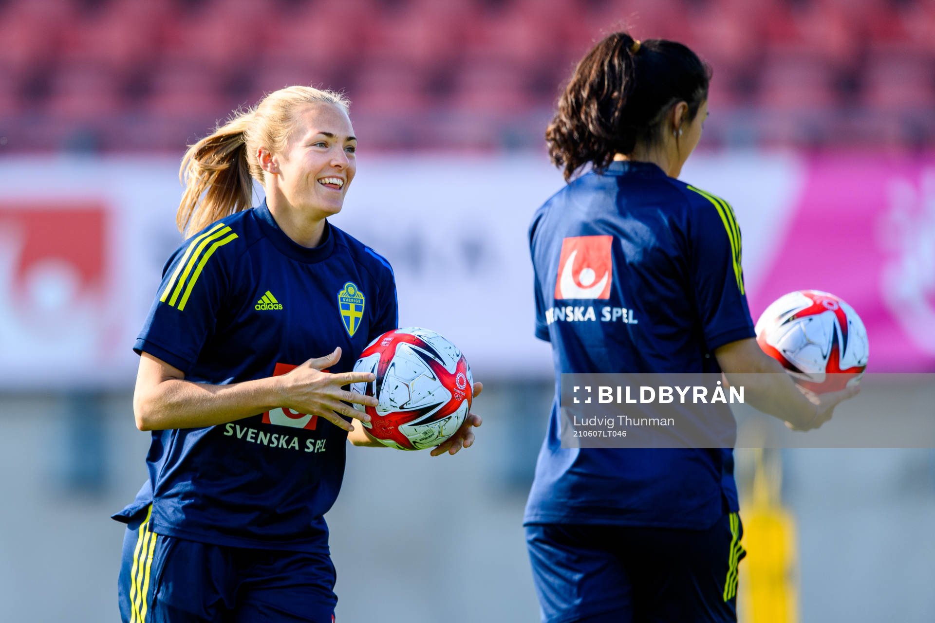 Magdalena Eriksson of the Swedish women's national football