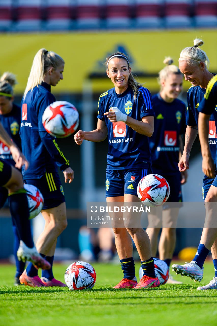 Kosovare Asllani of the Swedish women's national football