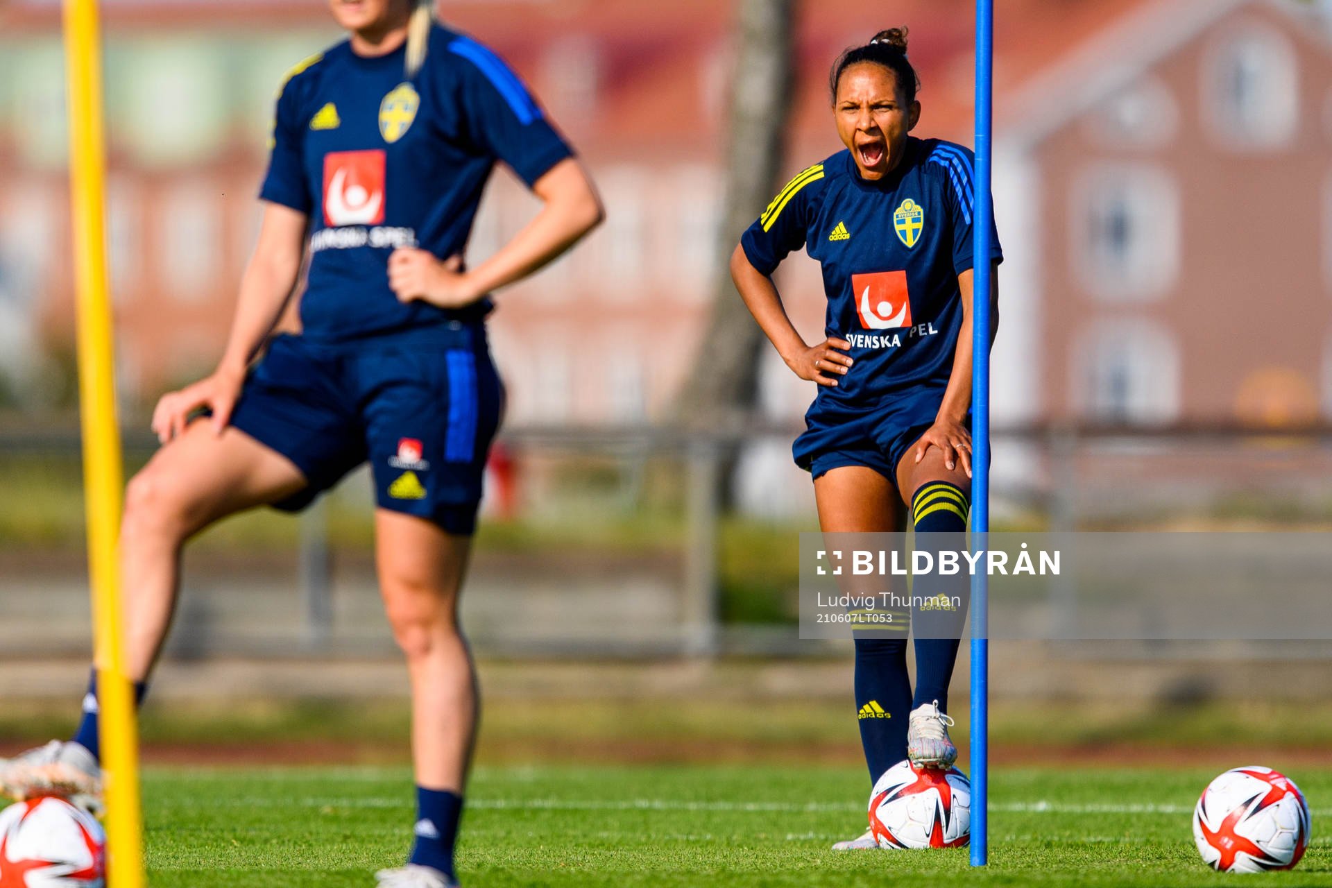 Madelen Janogy of the Swedish women's national football team