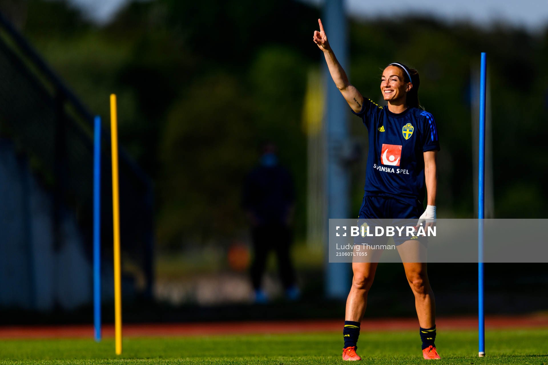 Kosovare Asllani of the Swedish women's national football