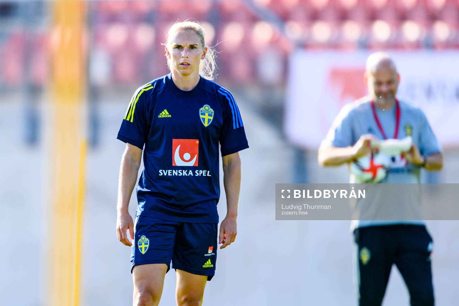 Jonna Andersson of the Swedish women's national football