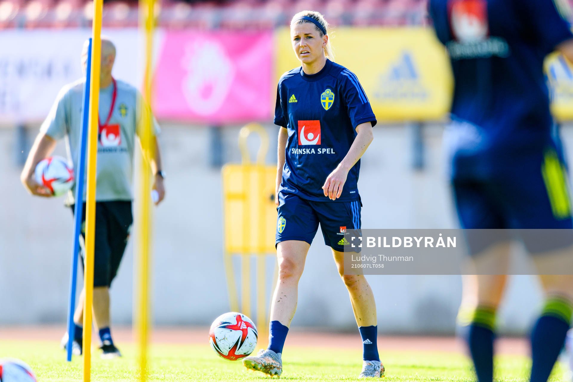 Olivia Schough of the Swedish women's national football team