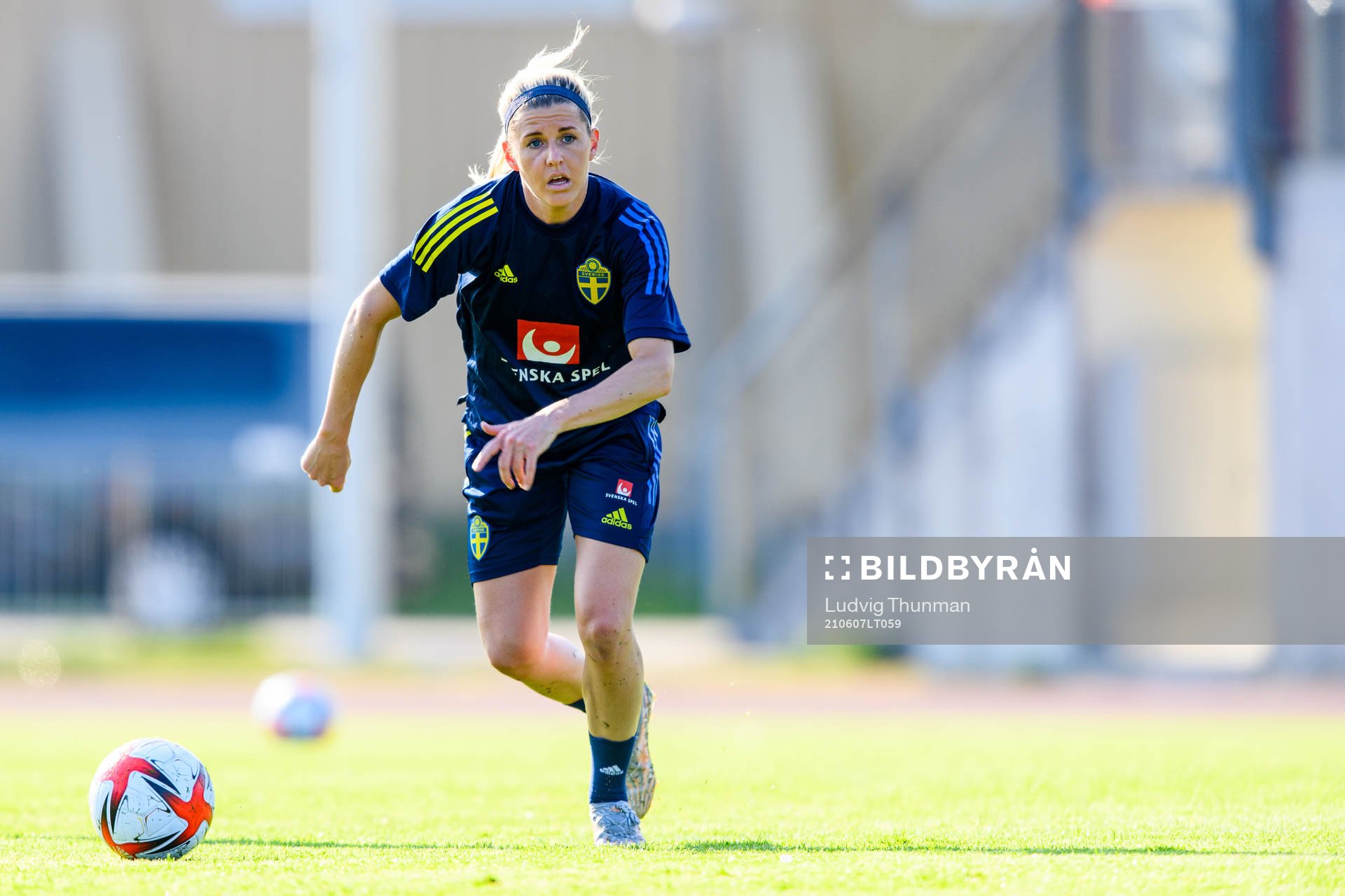 Olivia Schough of the Swedish women's national football team