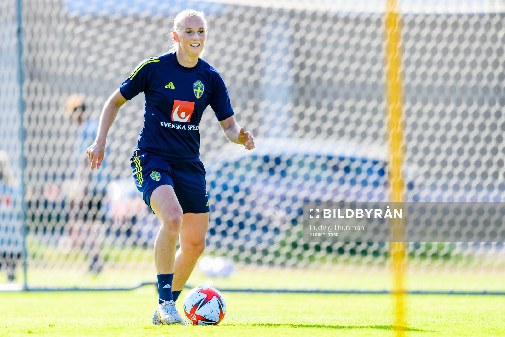Stina Blackstenius of the Swedish women's national football