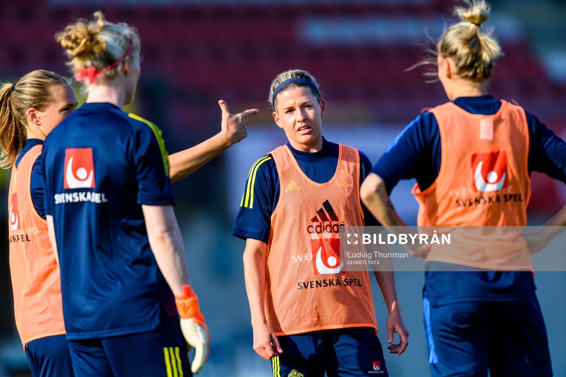 Olivia Schough of the Swedish women's national football team