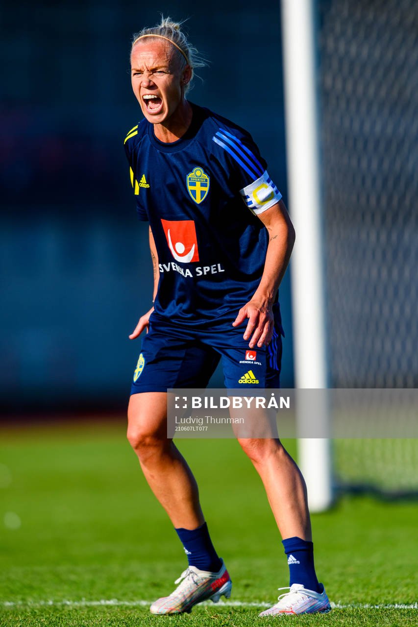 Caroline Seger of the Swedish women's national football team