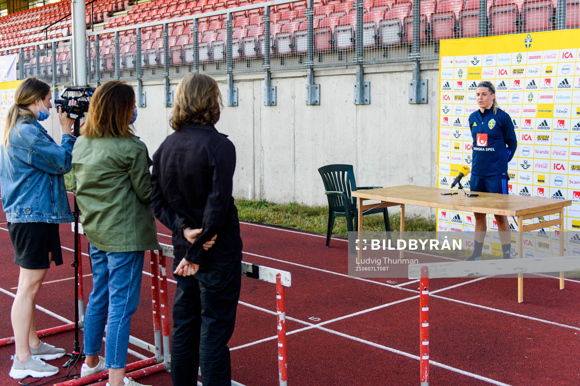 Olivia Schough of the Swedish women's national football
