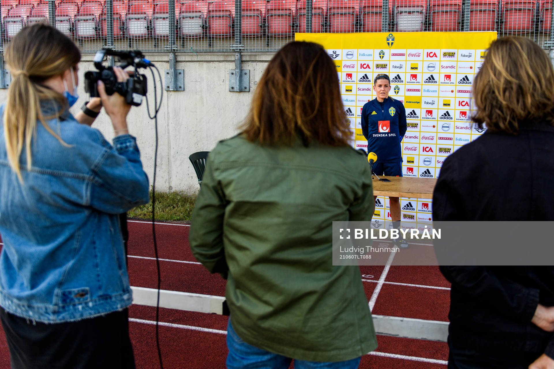 Olivia Schough of the Swedish women's national football