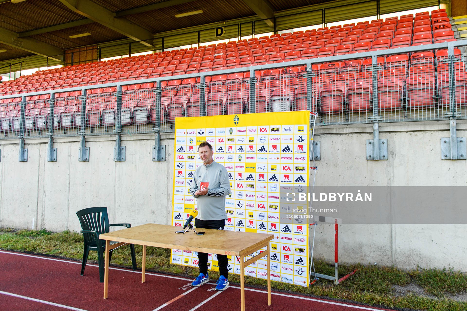Peter Gerhardsson, Head coach of the Swedish women's