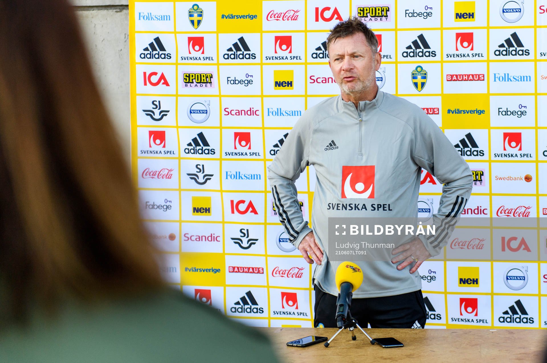 Peter Gerhardsson, Head coach of the Swedish women's