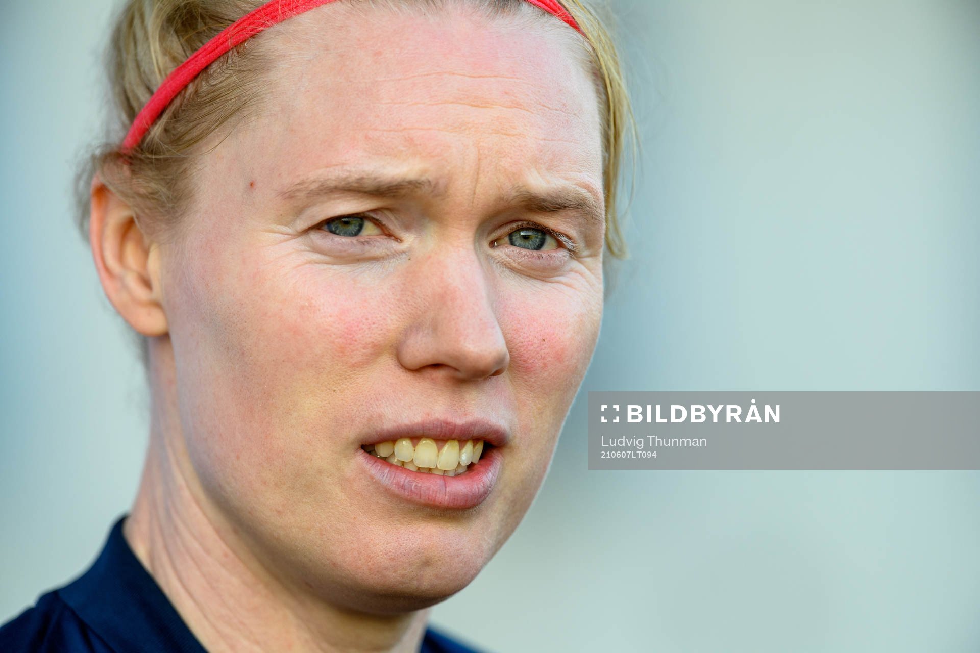 Goalkeeper Hedvig Lindahl of the Swedish women's national