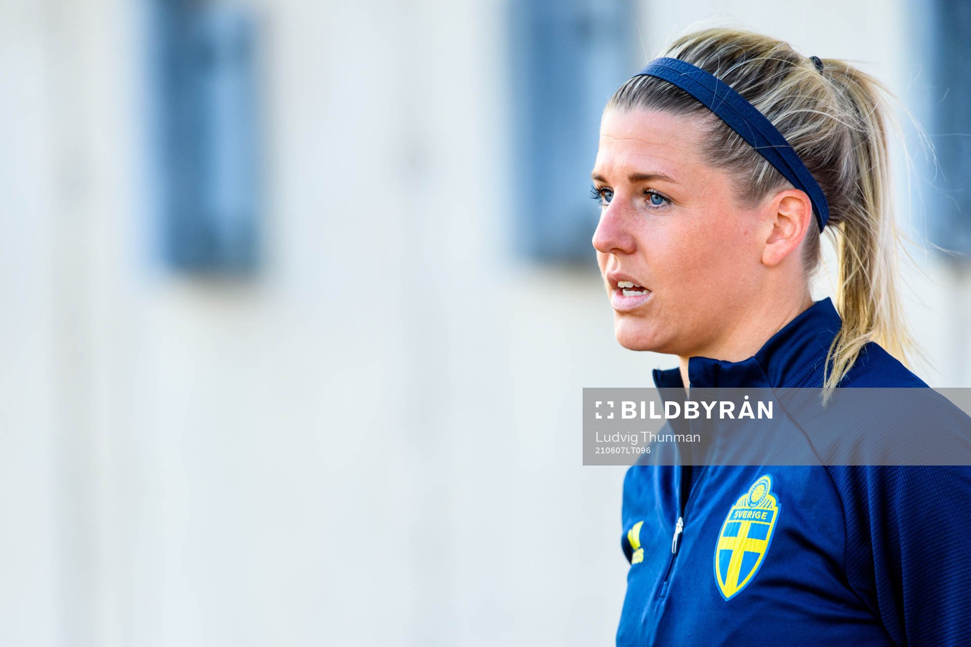 Olivia Schough of the Swedish women's national football