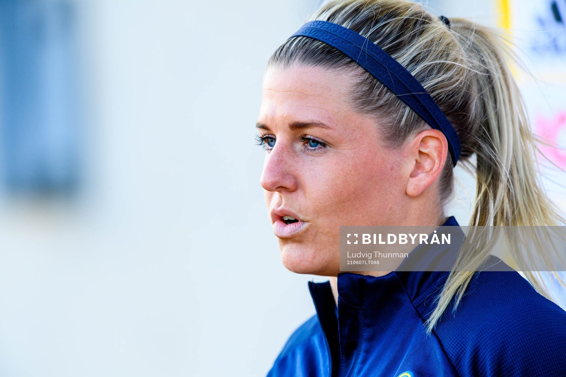 Olivia Schough of the Swedish women's national football