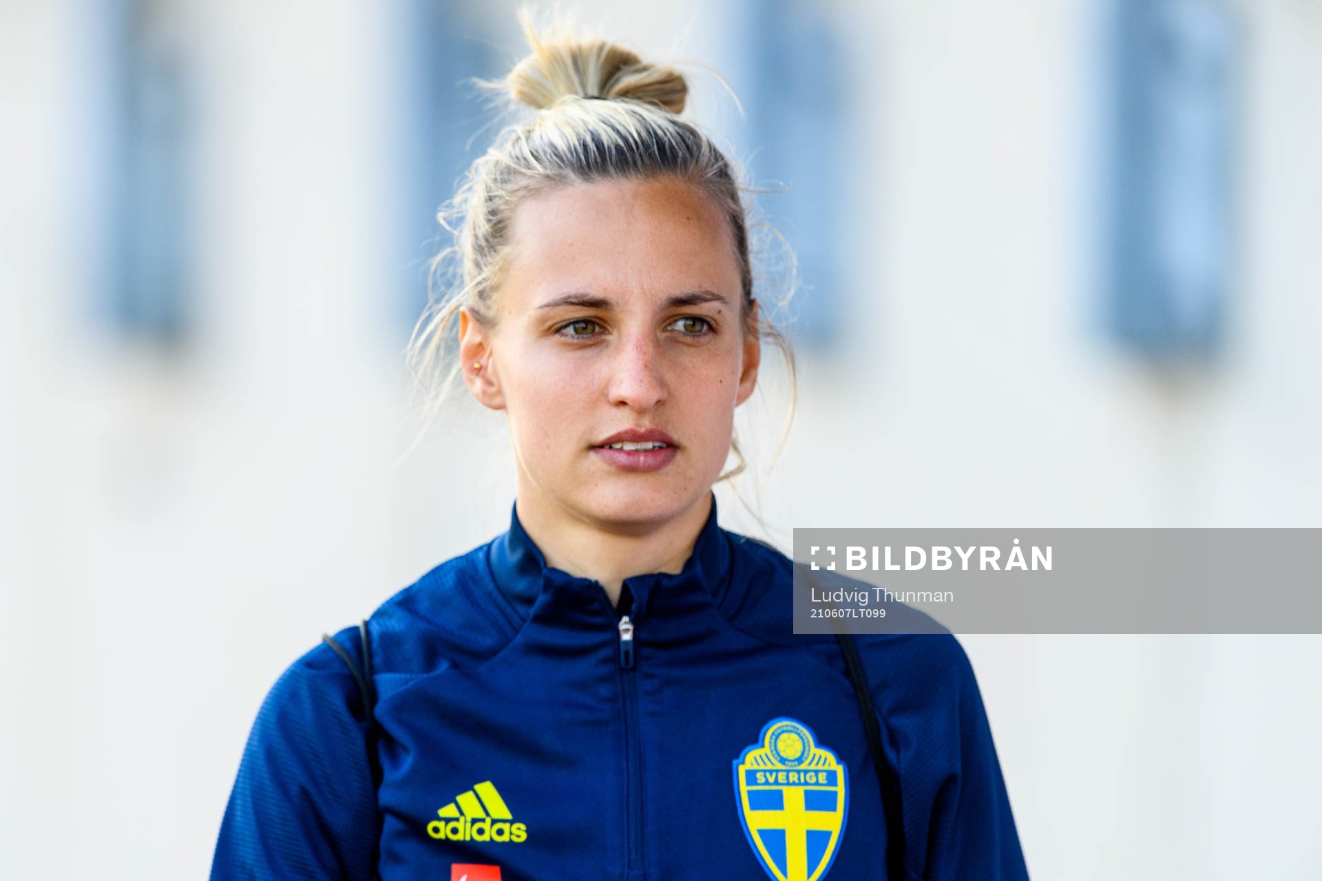 Nathalie Björn of the Swedish women's national football
