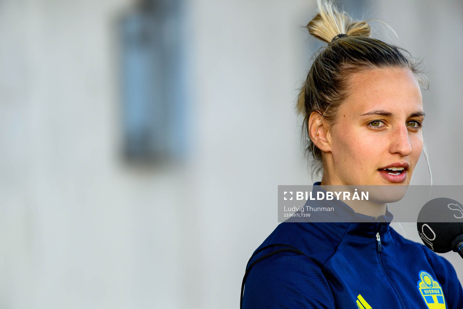 Nathalie Björn of the Swedish women's national football
