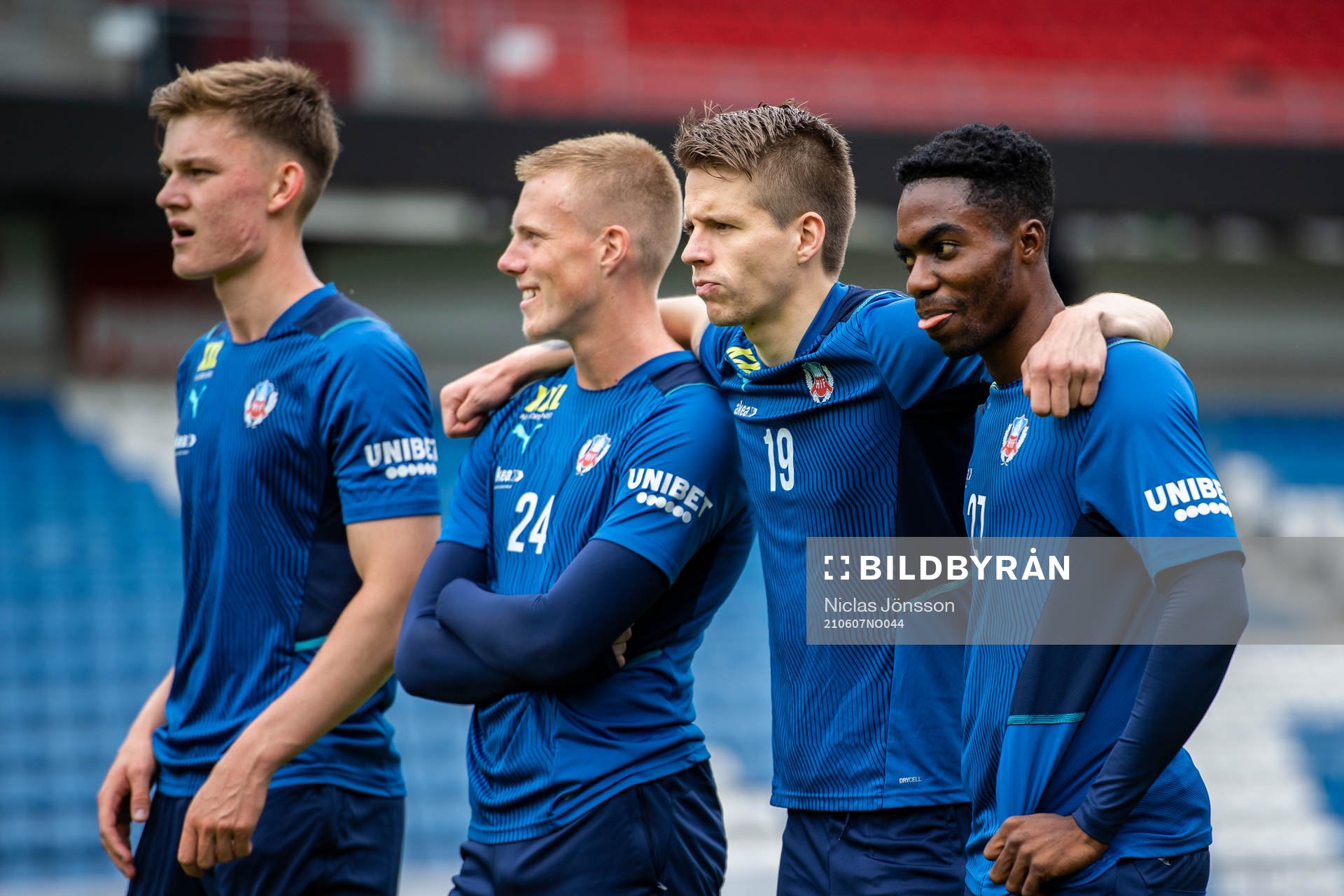 Helsingborgs Lucas Larsen, Emil Hellman, Bödvar
