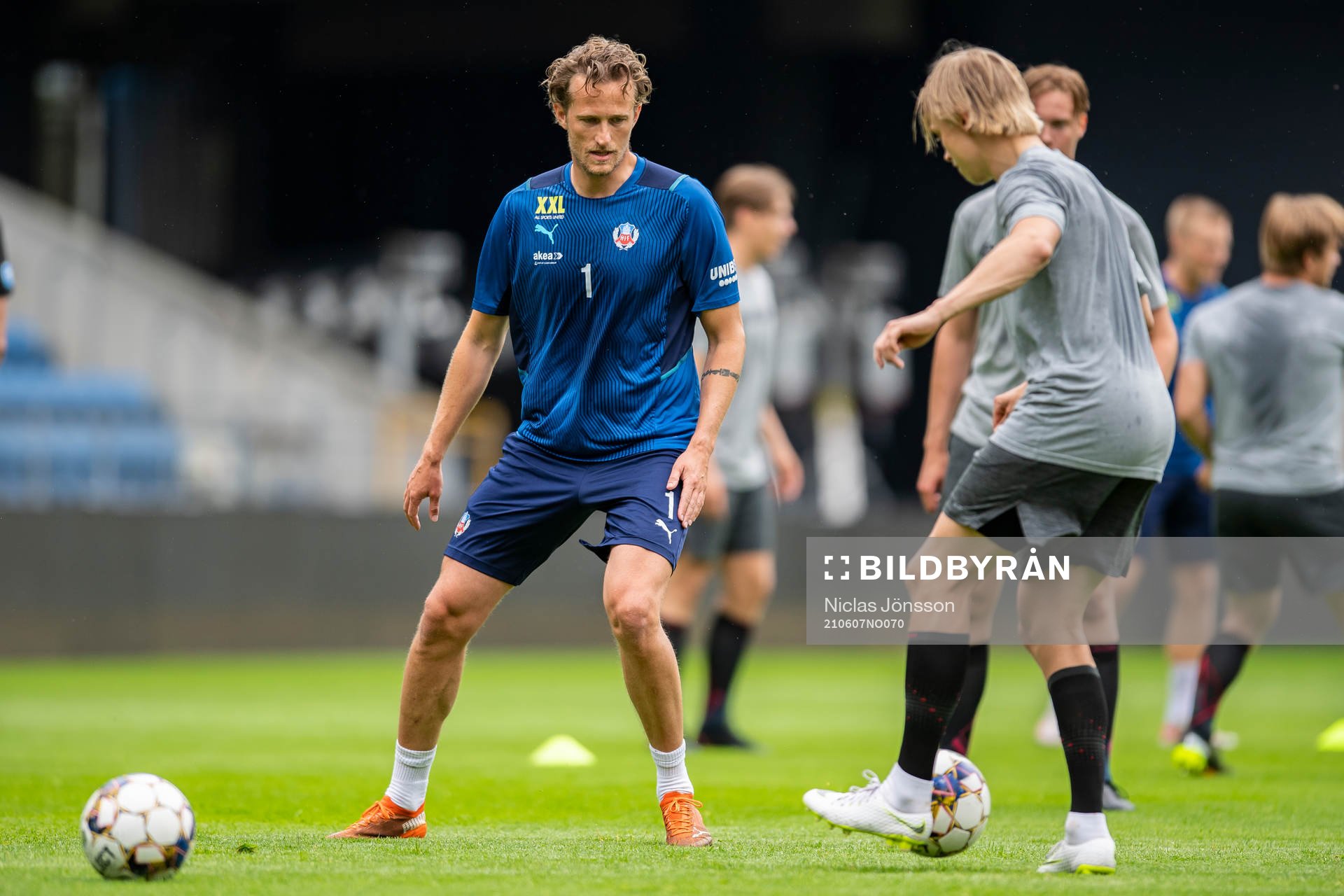 Helsingborgs målvakt Anders Lindegaard
