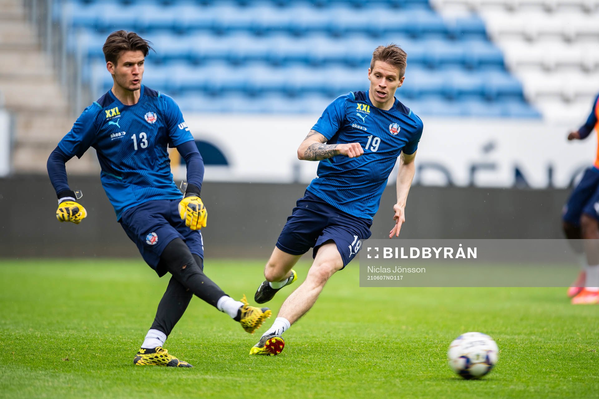 Helsingborgs Wilhelm Loeper och Bödvar Bödvarsson