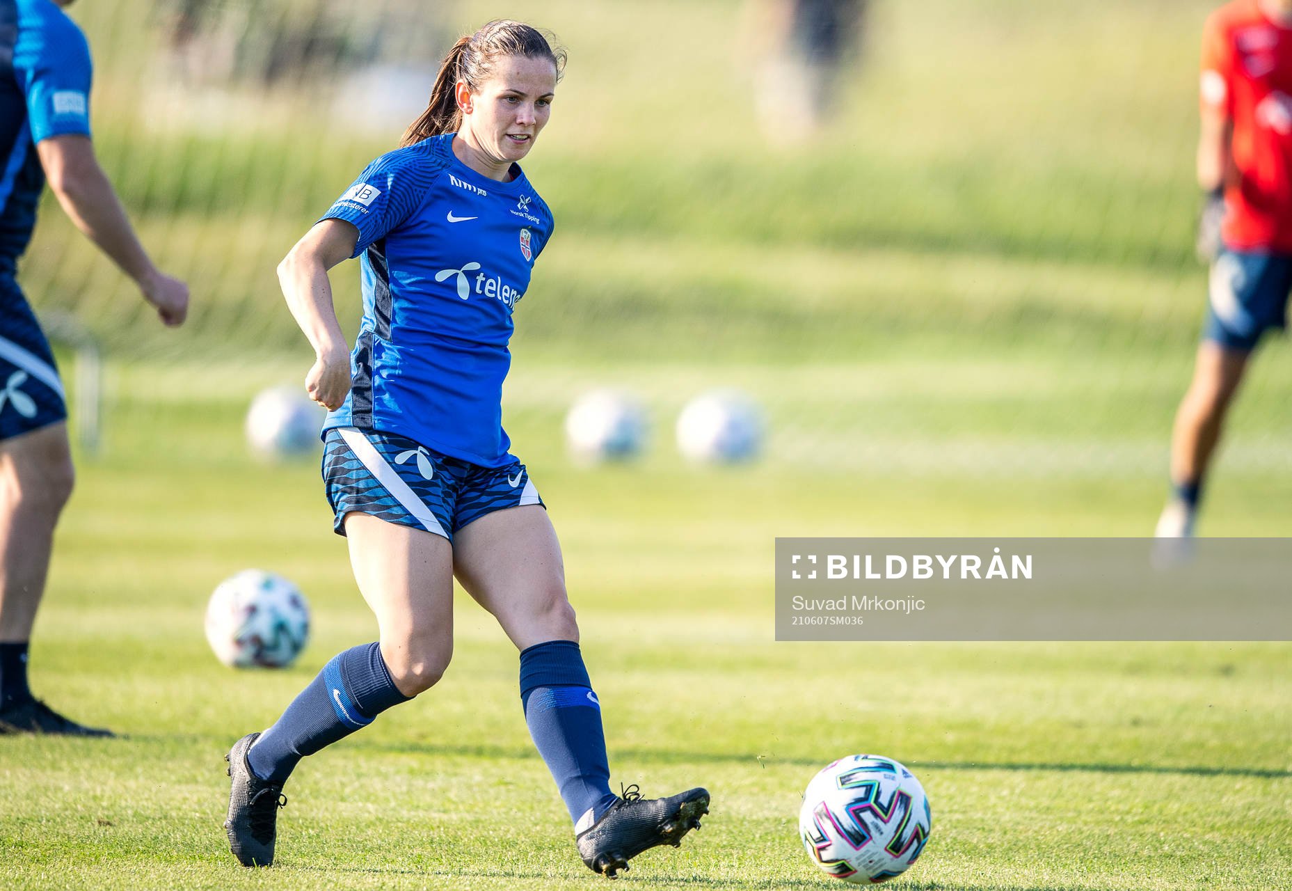 Tuva Hansen of the Norwegian women’s national football