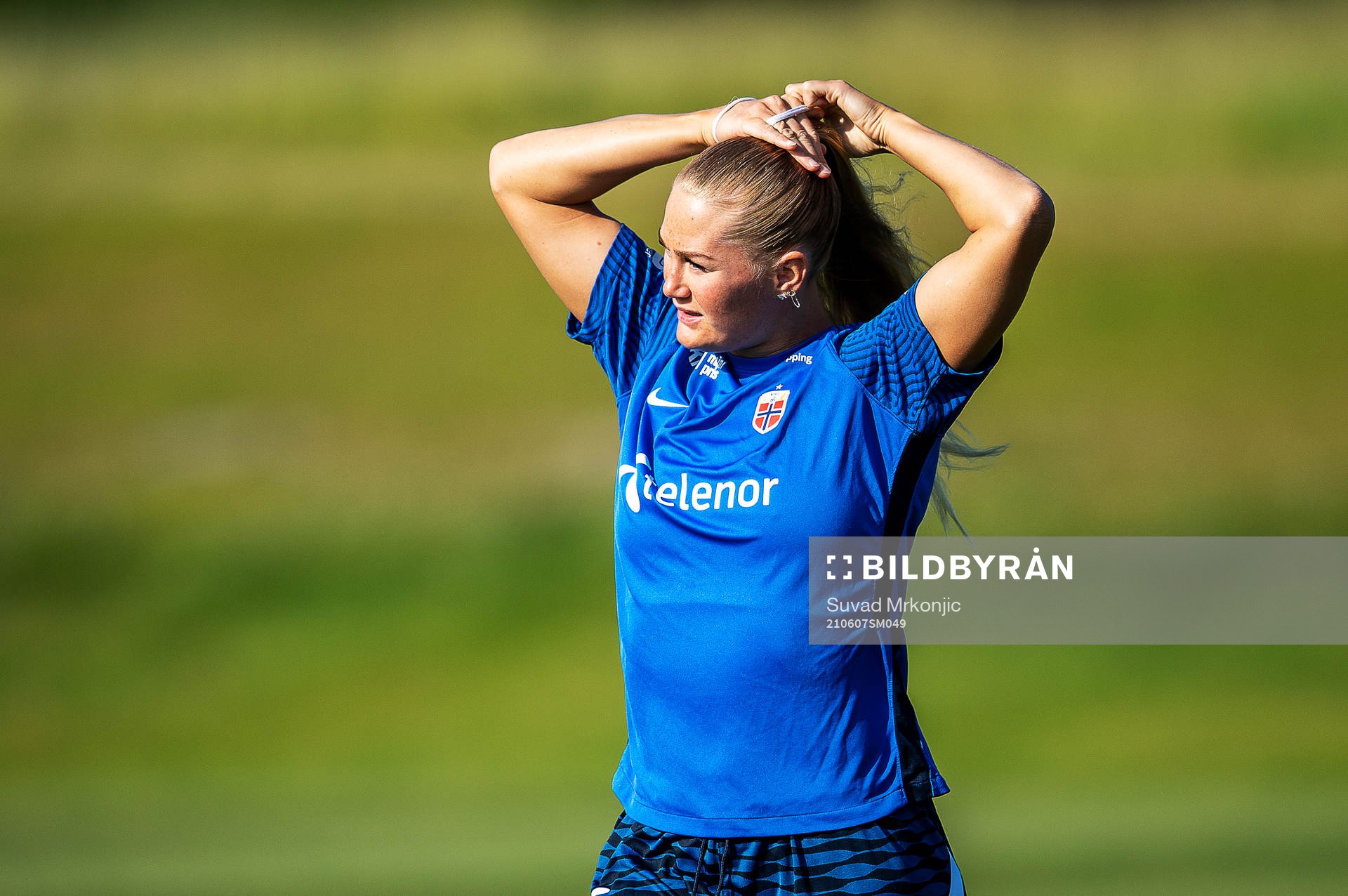 Lisa-Marie Karlseng Utland of the Norwegian women’s