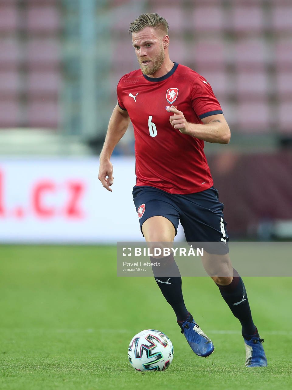 Tomas Kalas of Czech Republic is seen