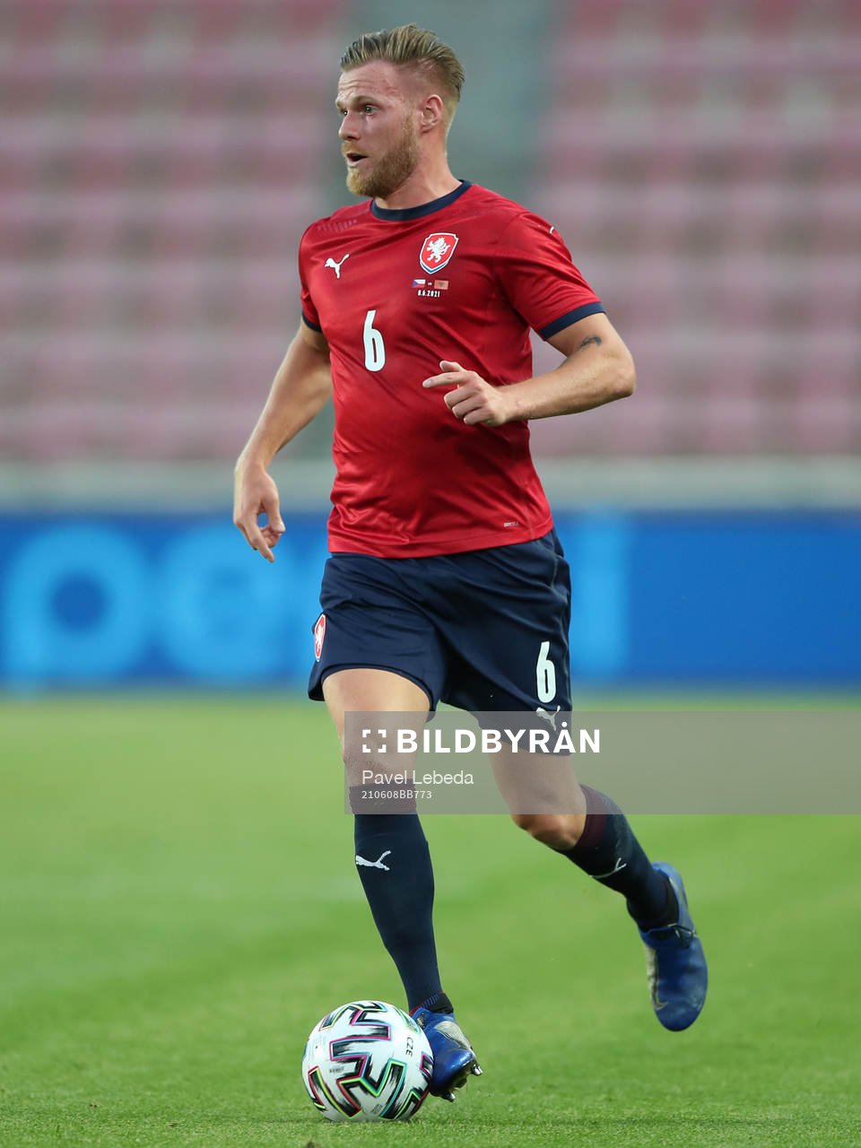 Tomas Kalas of Czech Republic is seen