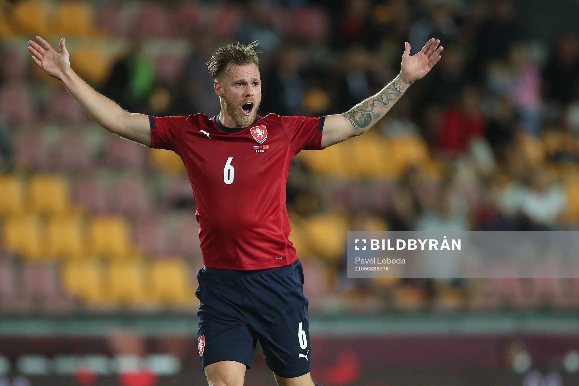 Tomas Kalas of Czech Republic is seen