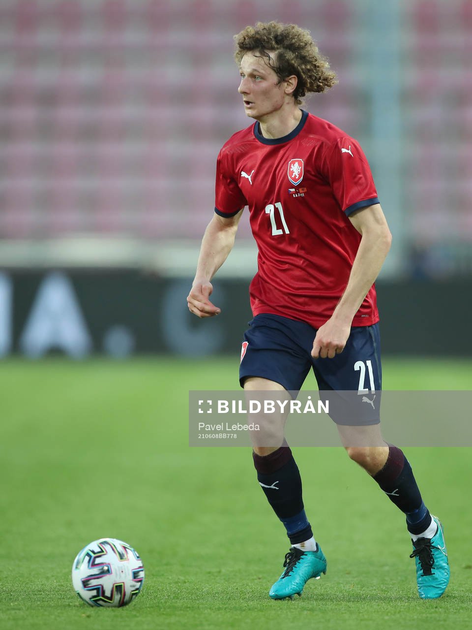 Alex Kral of Czech Republic is seen