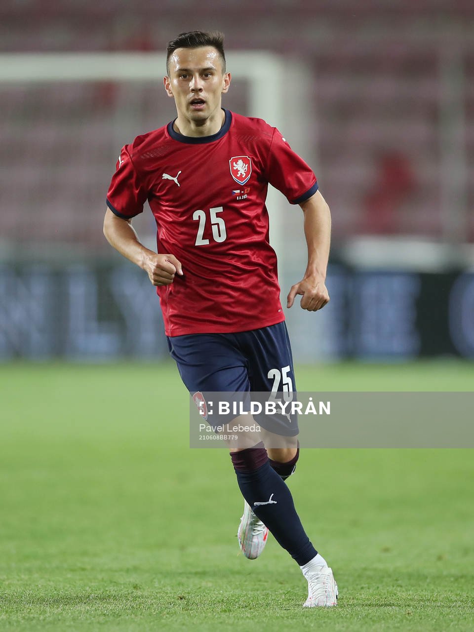Jakub Pesek of Czech Republic is seen