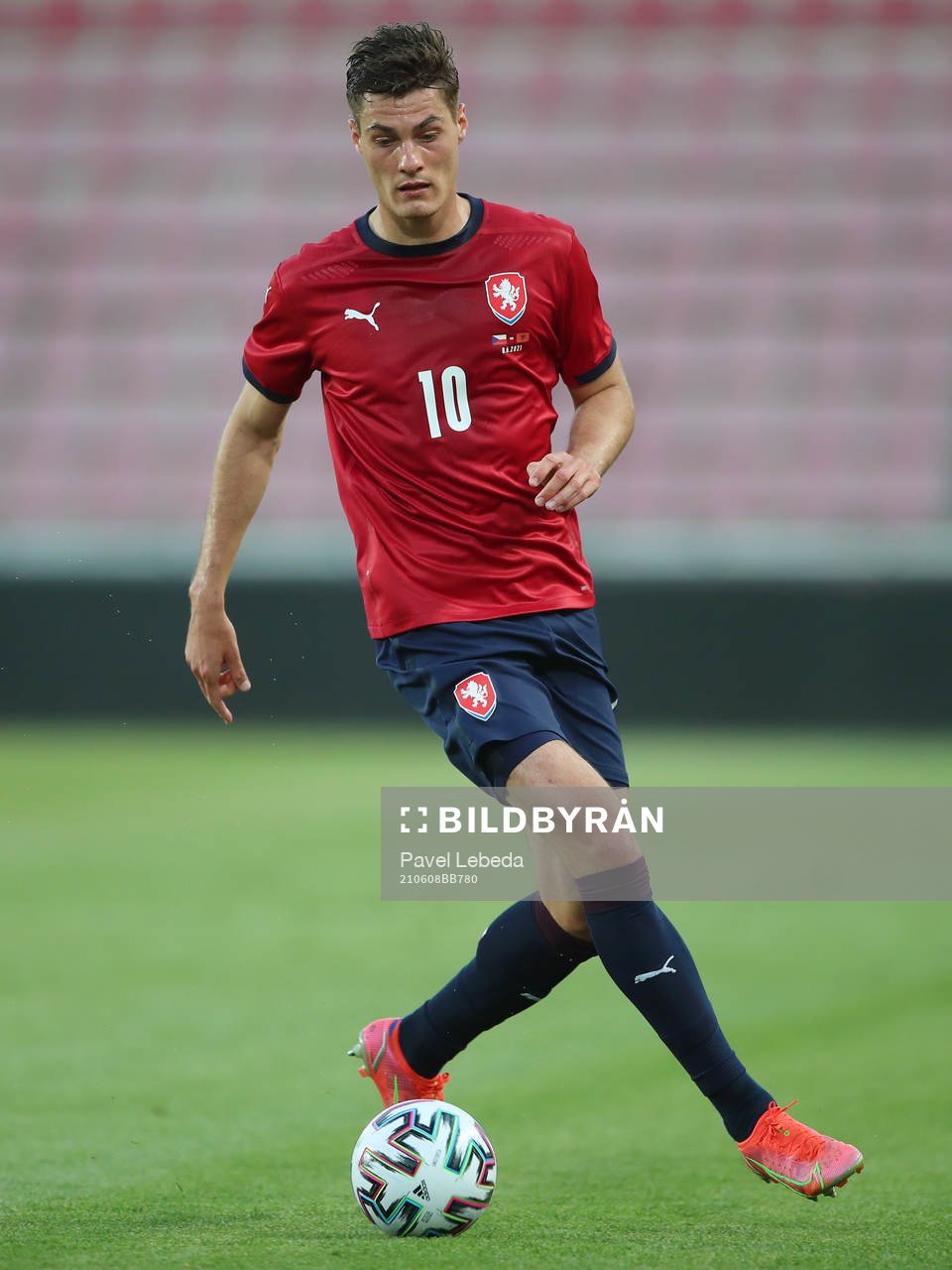 Patrik Schick of Czech Republic is seen