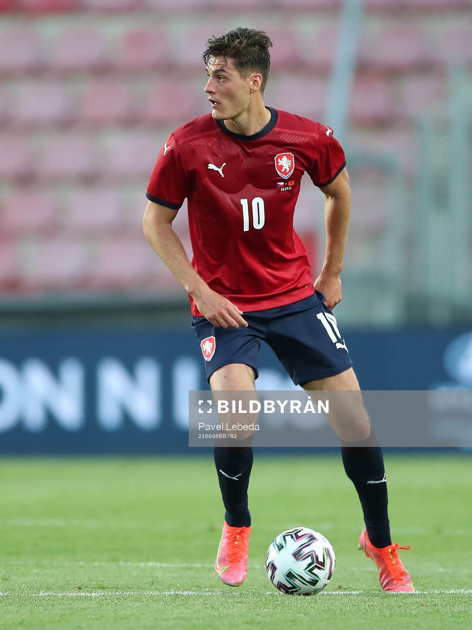Patrik Schick of Czech Republic is seen