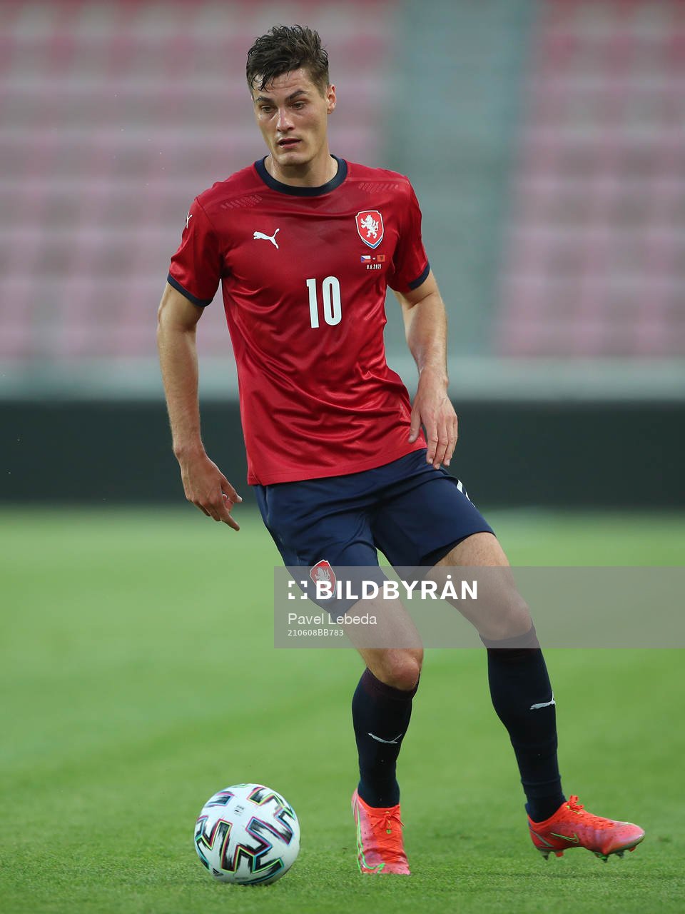 Patrik Schick of Czech Republic is seen
