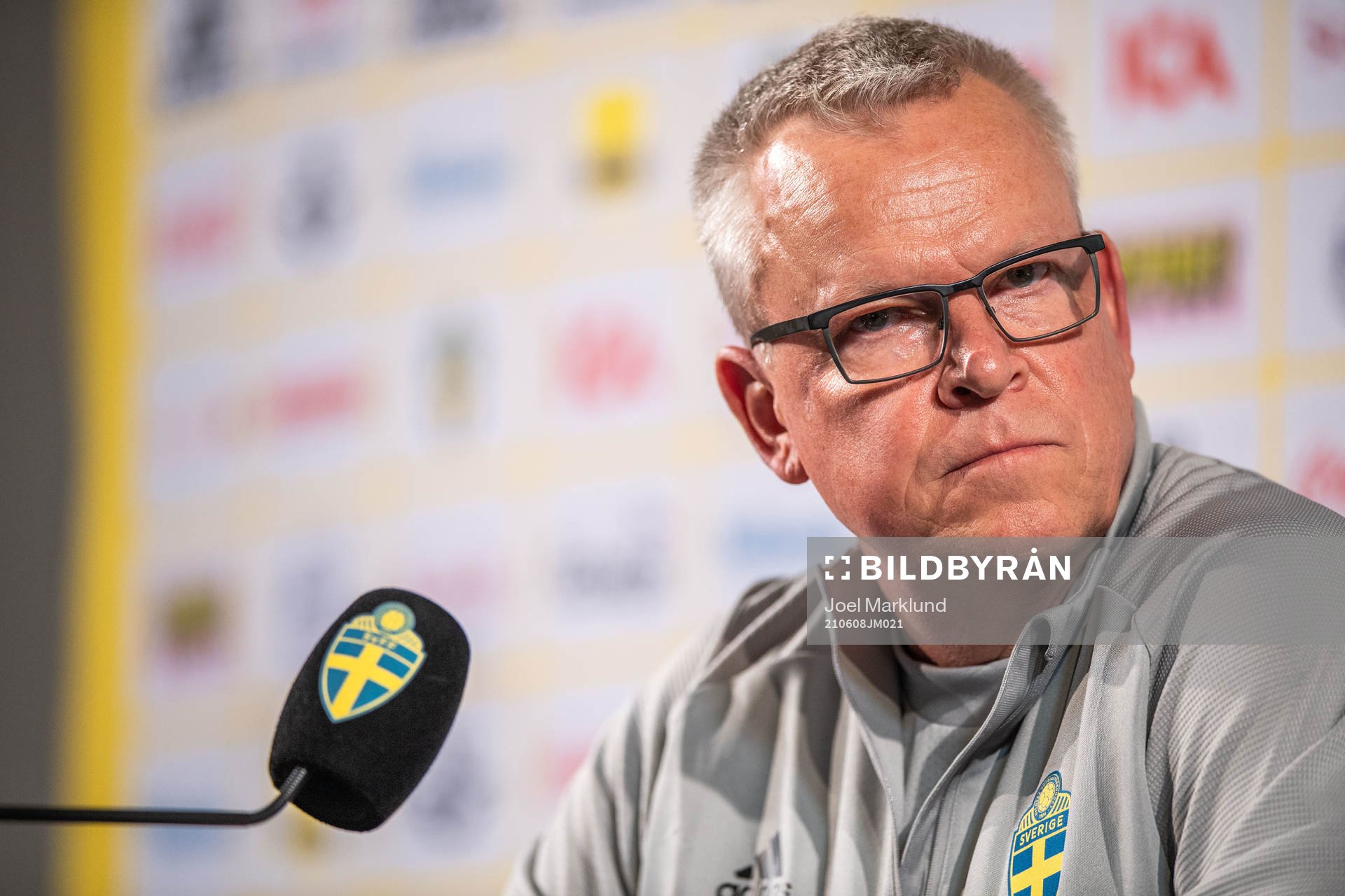 Janne Andersson, head coach of the Swedish national