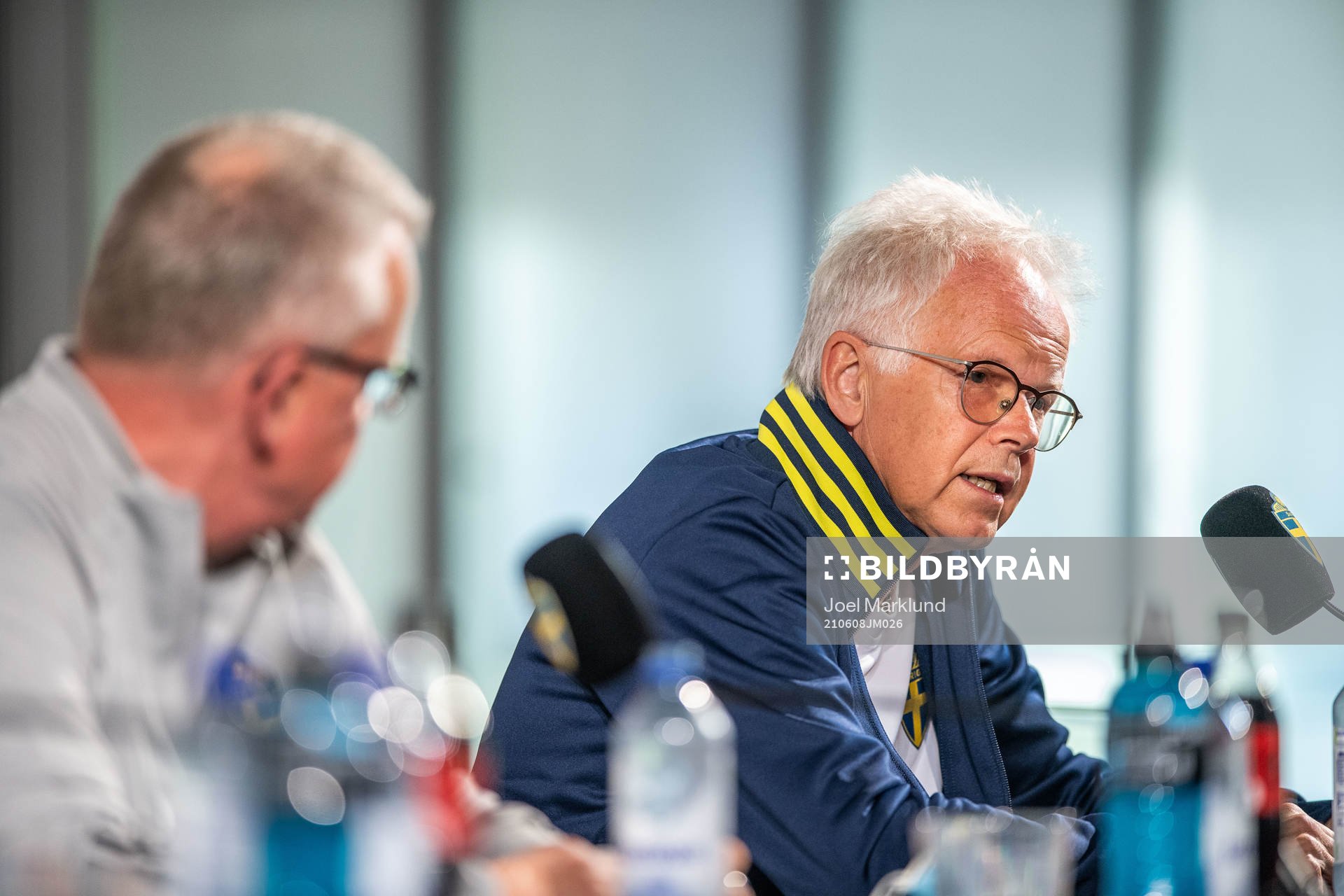 Team doctor Anders Valentin of the Swedish national