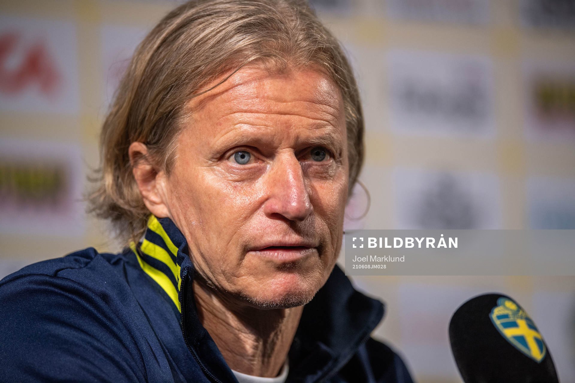Team manager Stefan Pettersson of the Swedish national