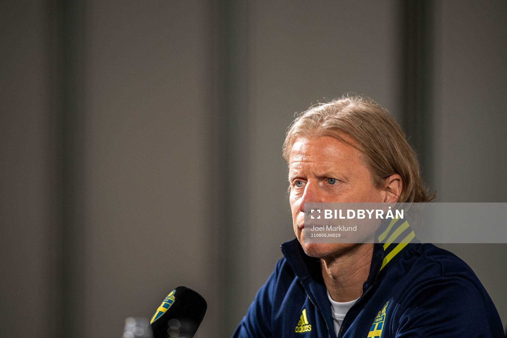 Team manager Stefan Petersson of the Swedish national