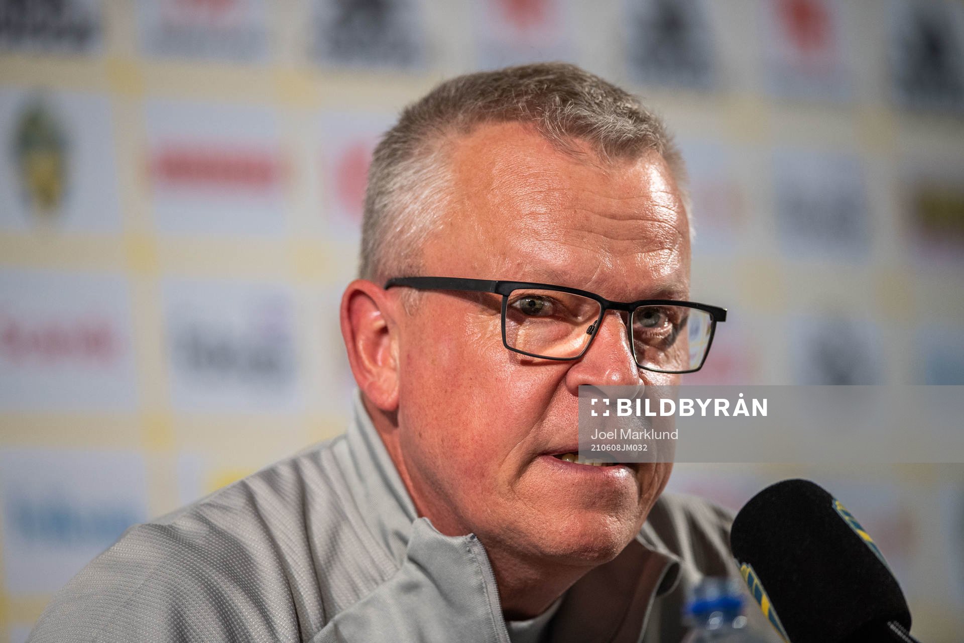Janne Andersson, head coach of the Swedish national