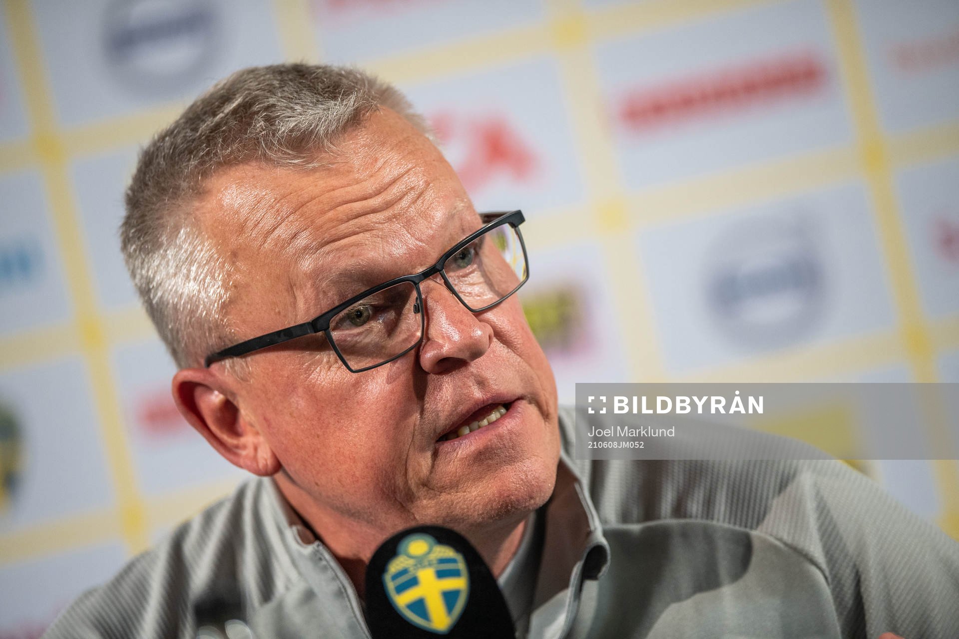 Janne Andersson, head coach of the Swedish national
