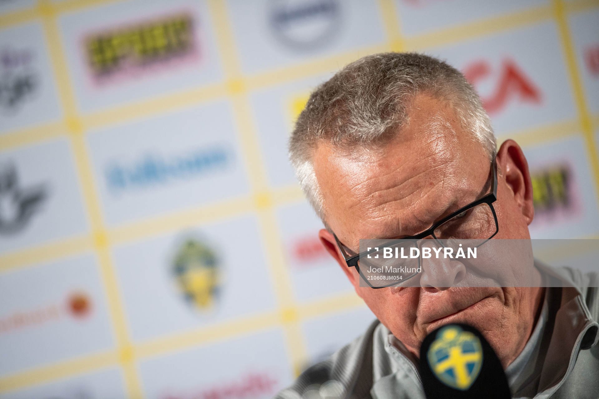Janne Andersson, head coach of the Swedish national