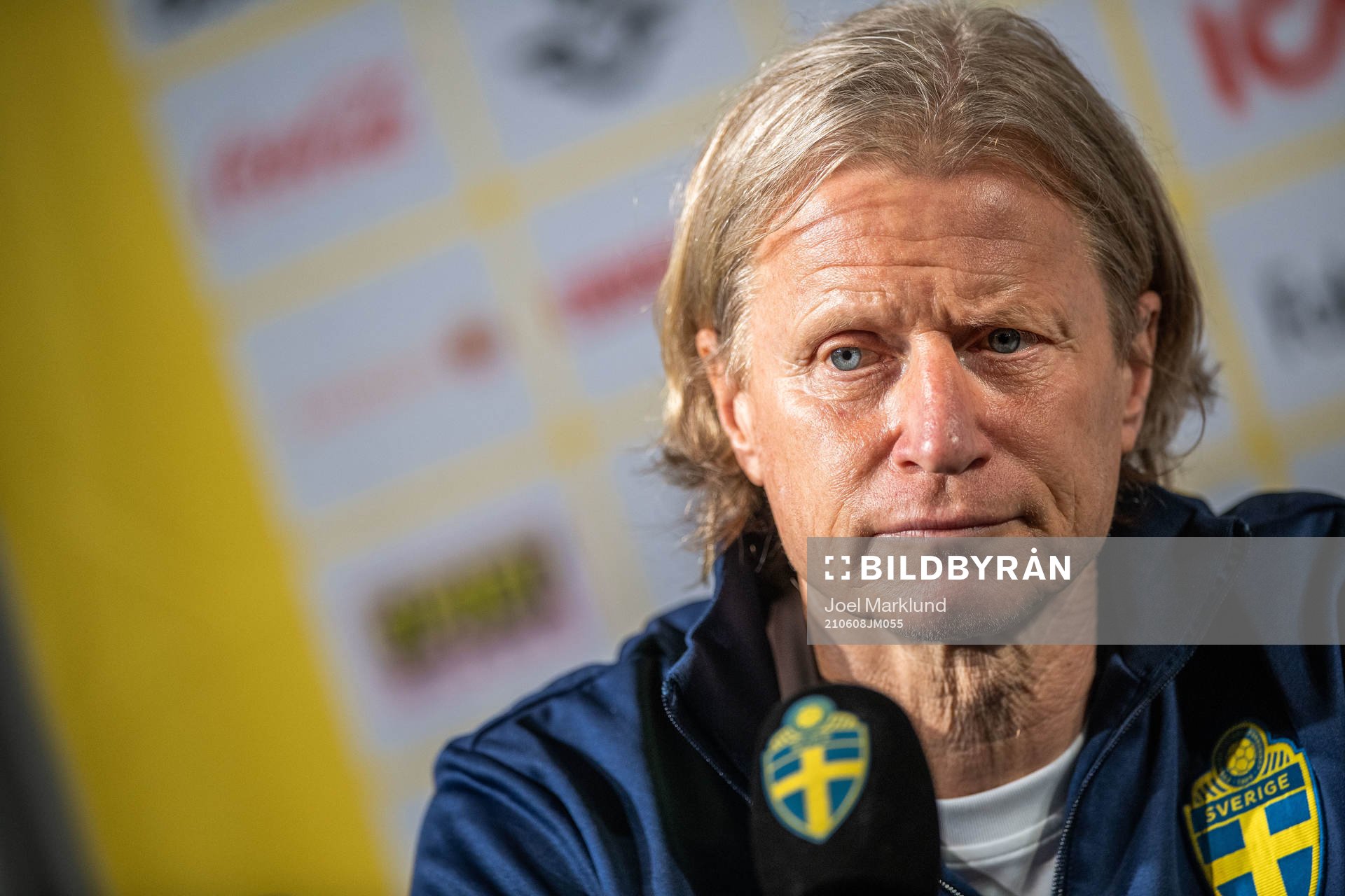Team manager Stefan Pettersson of the Swedish national