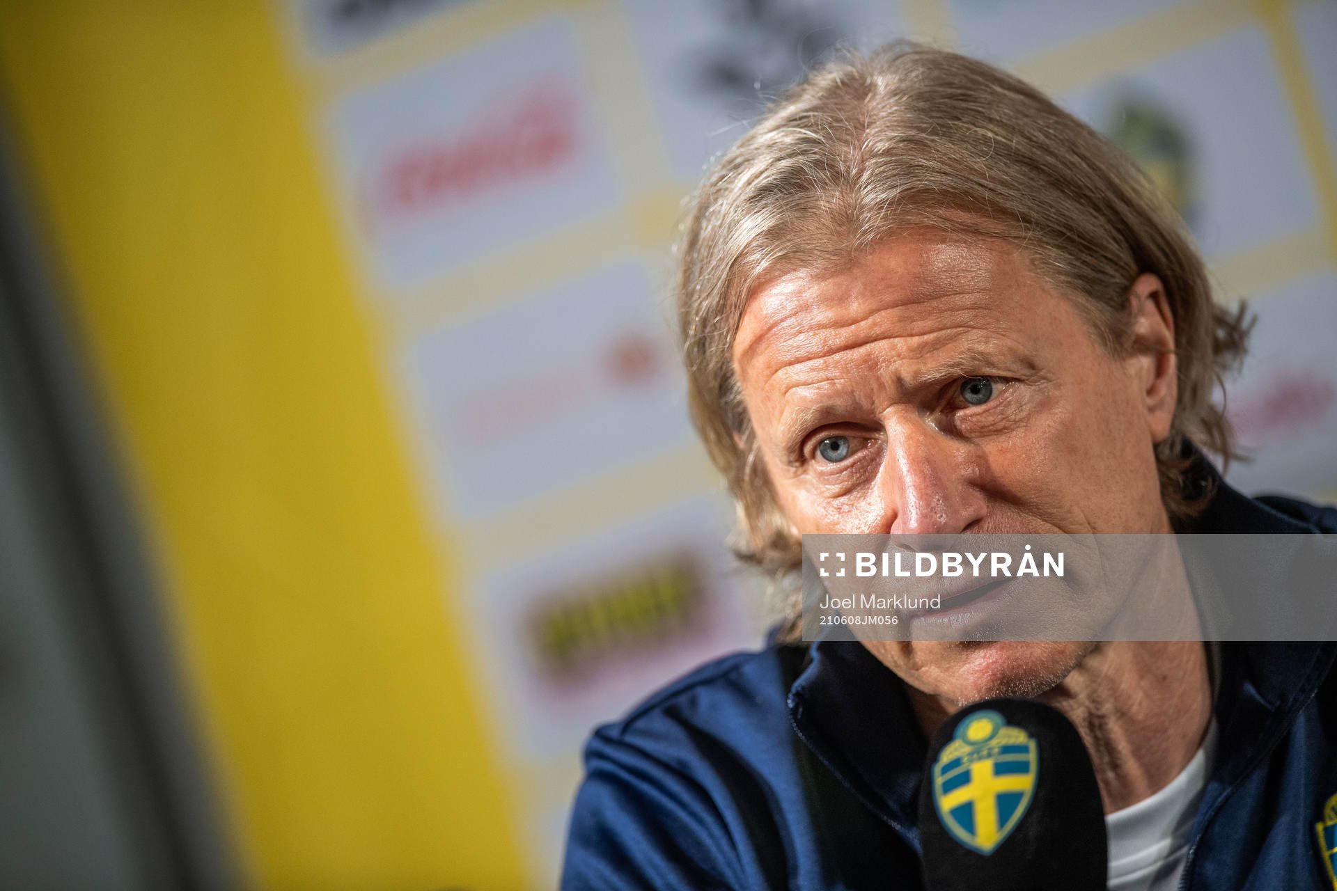 Team manager Stefan Pettersson of the Swedish national