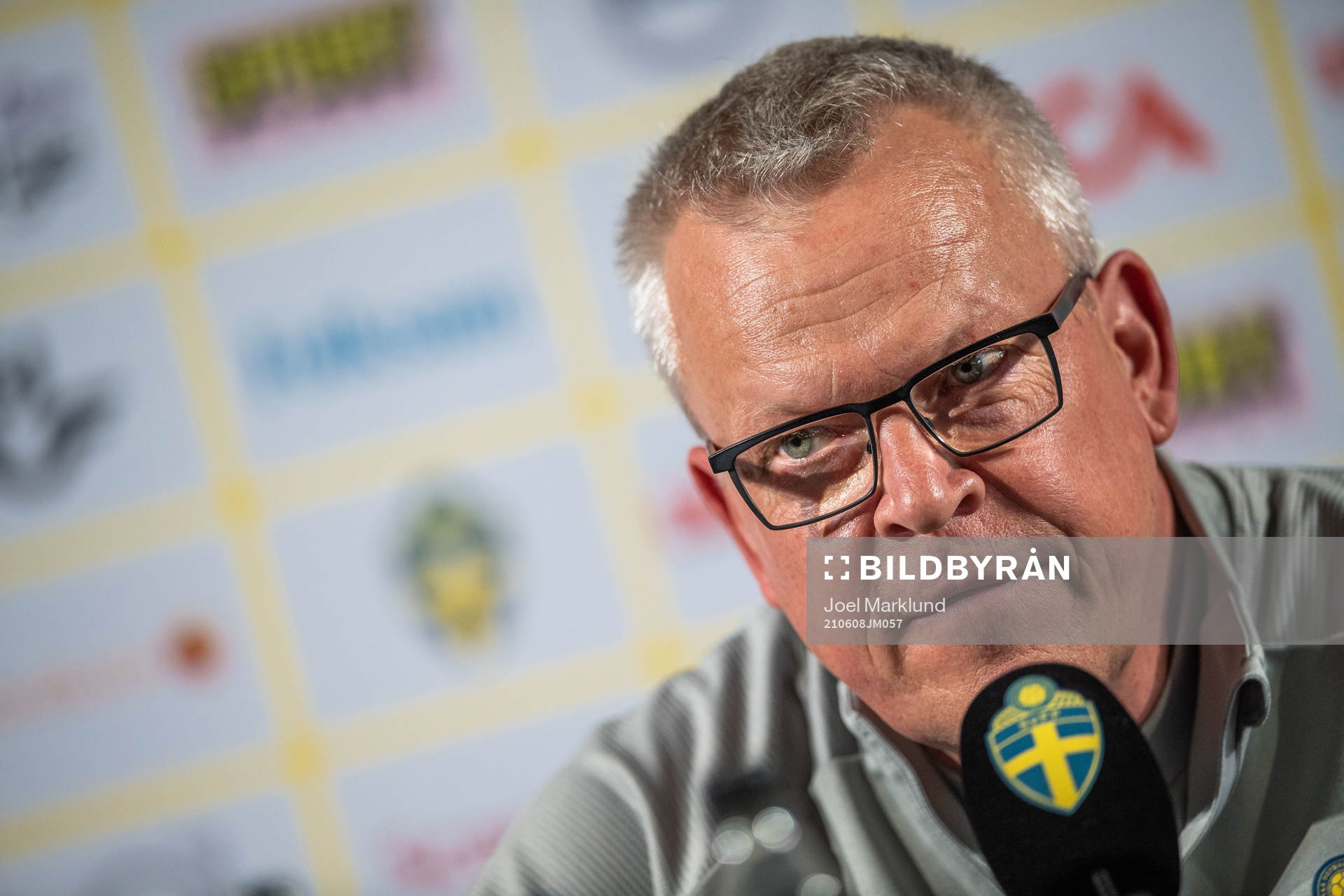 Janne Andersson, head coach of the Swedish national
