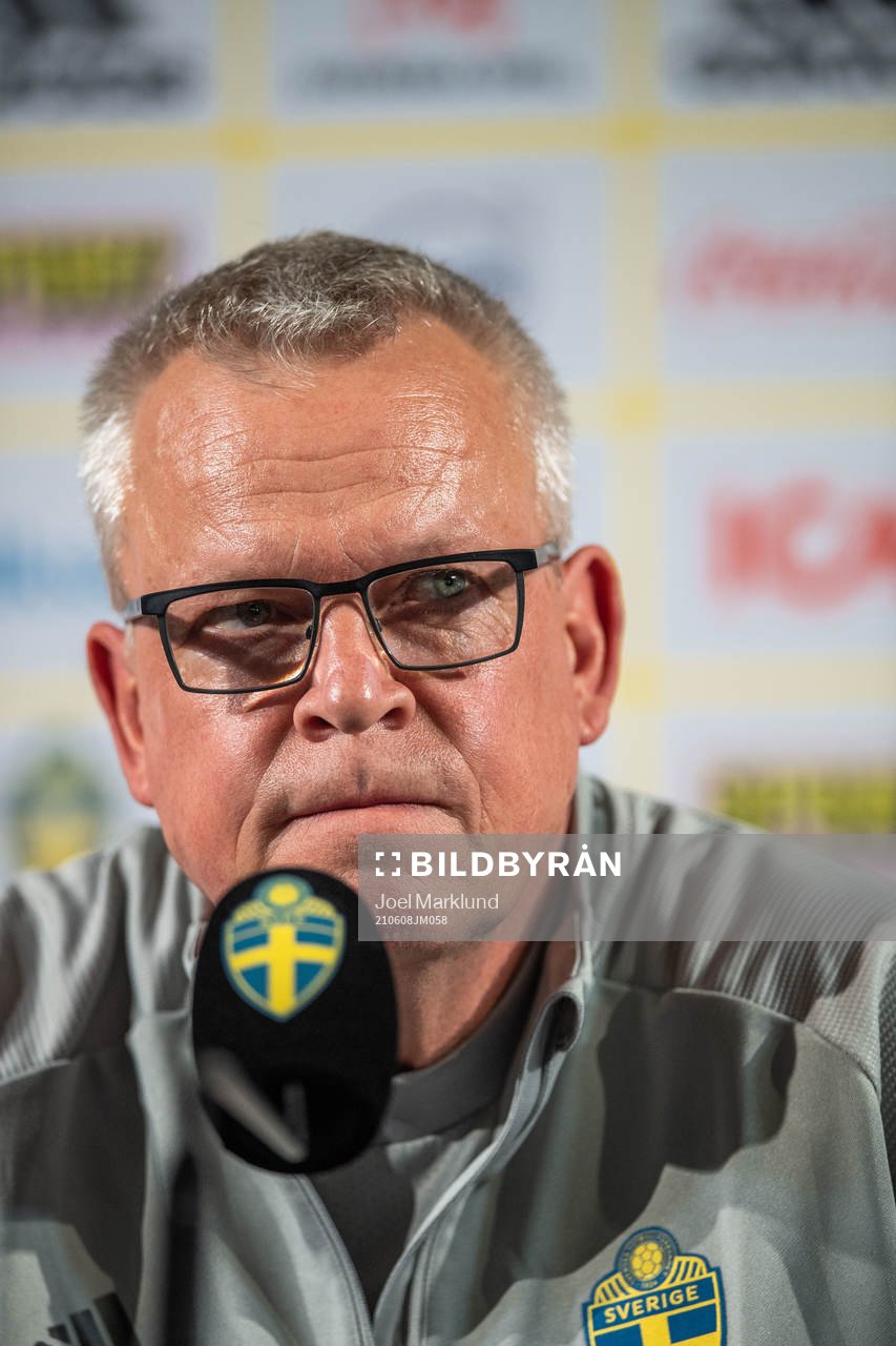 Janne Andersson, head coach of the Swedish national