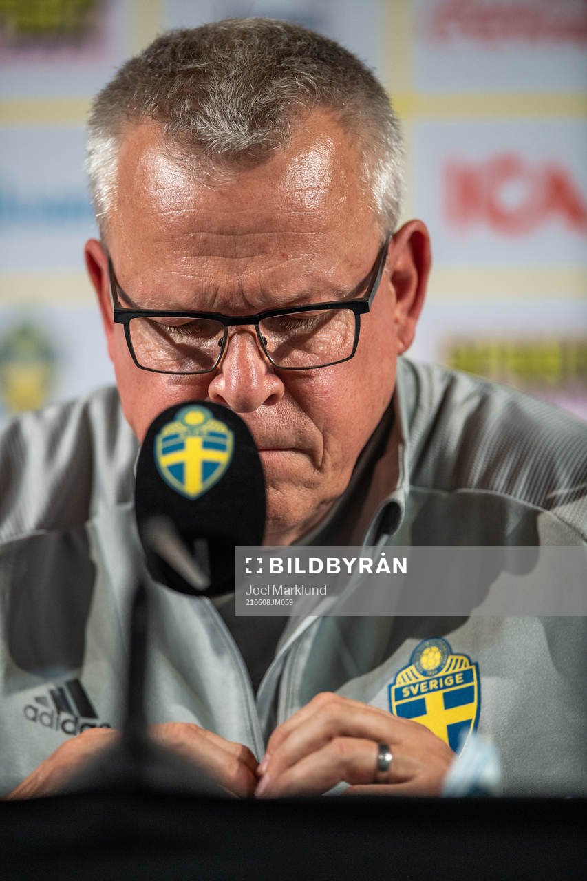 Janne Andersson, head coach of the Swedish national