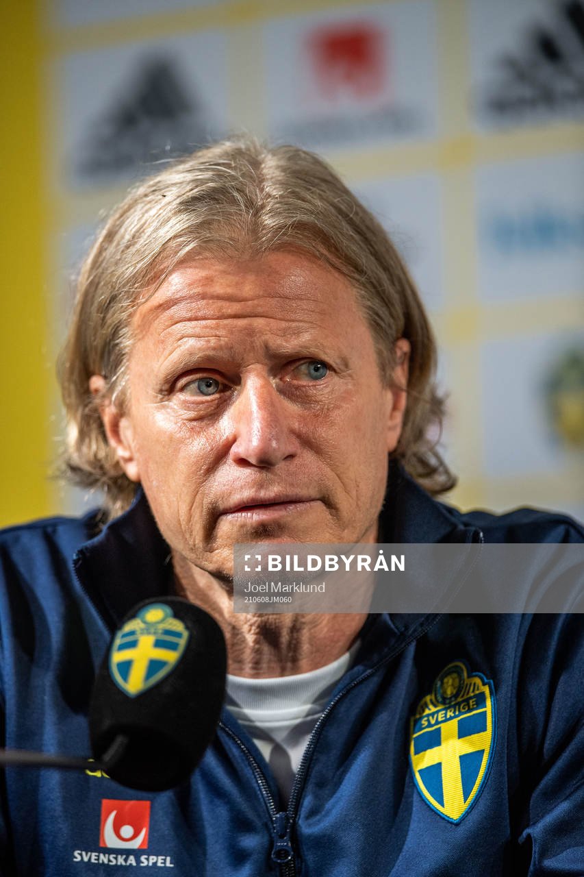 Team manager Stefan Pettersson of the Swedish national